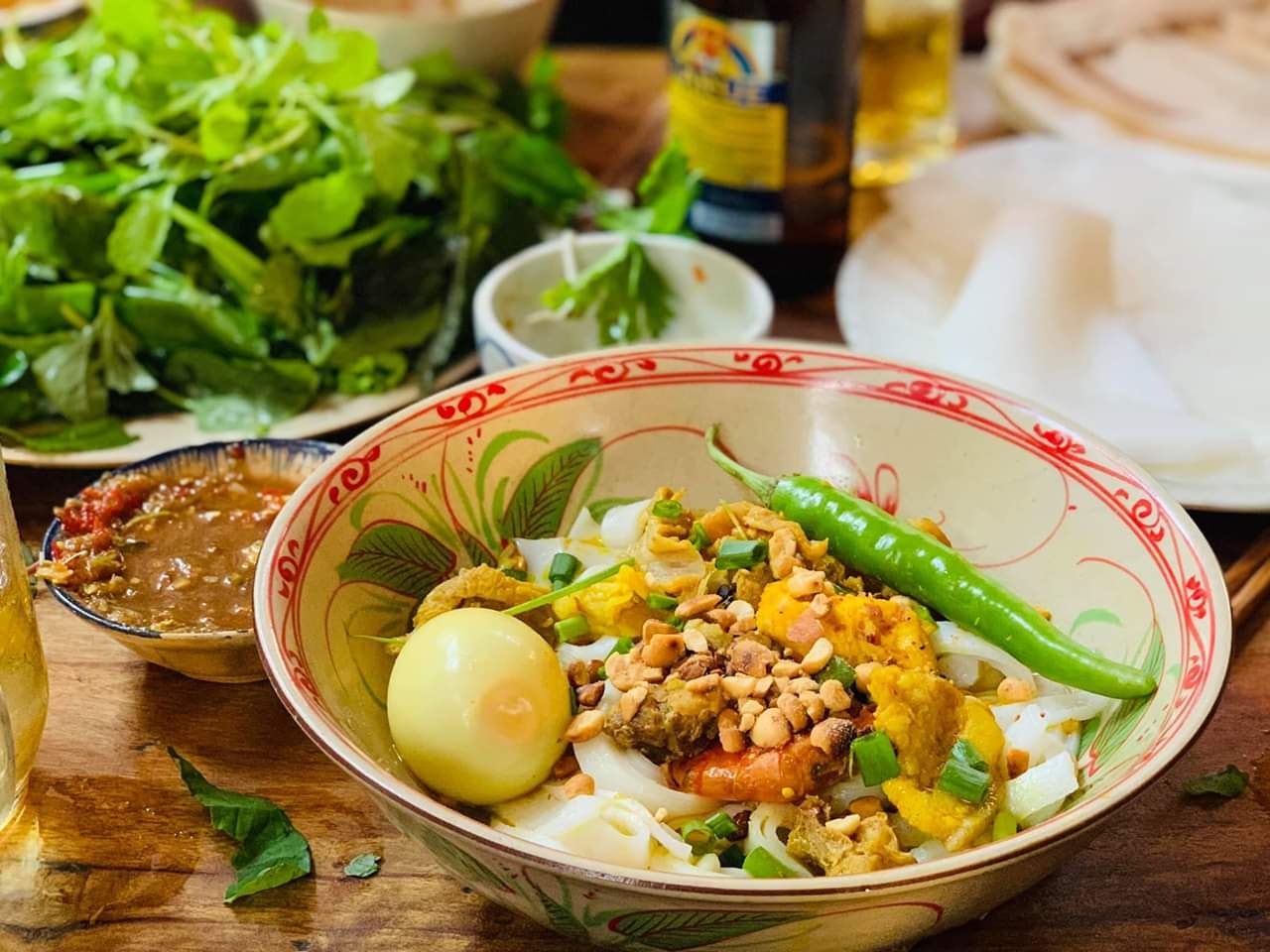 Stop by to enjoy Quang noodles No. 1A Hai Phong Da Nang - A dish representing the culinary culture of the Central region 6