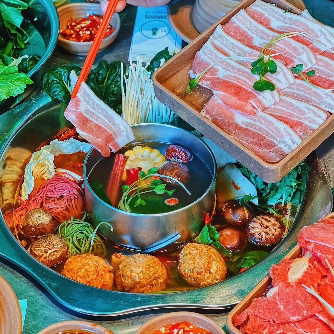 Visit Chungking Express restaurant to enjoy a Hong Kong hotpot in the heart of Da Lat 6