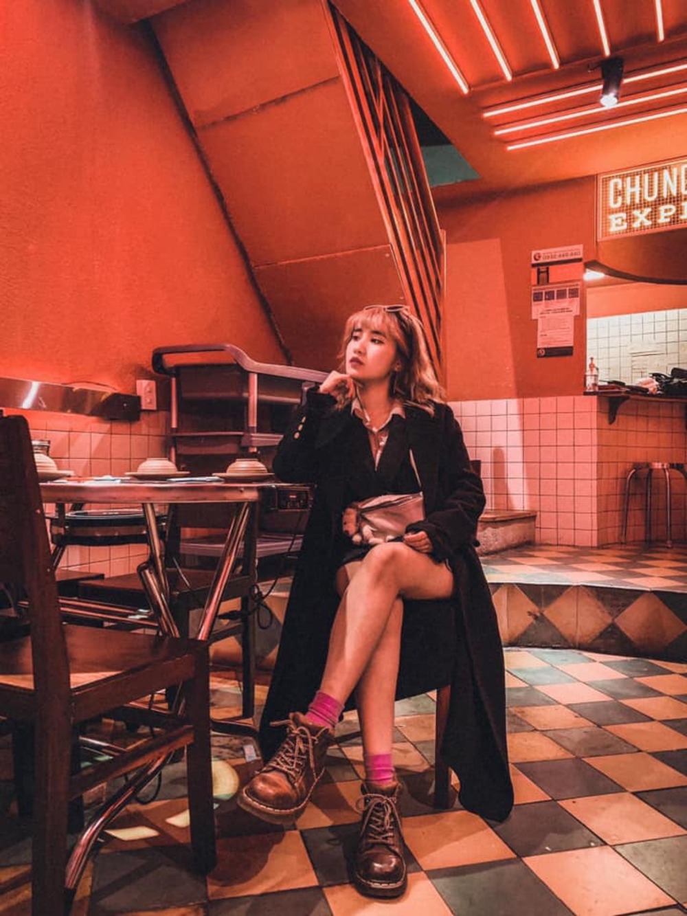 Visit Chungking Express restaurant to enjoy a Hong Kong hotpot in the heart of Da Lat 12