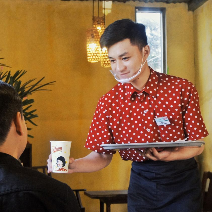 Stop by Miss Bong coffee shop in Da Lat to buy a ticket back to your 12 year old childhood