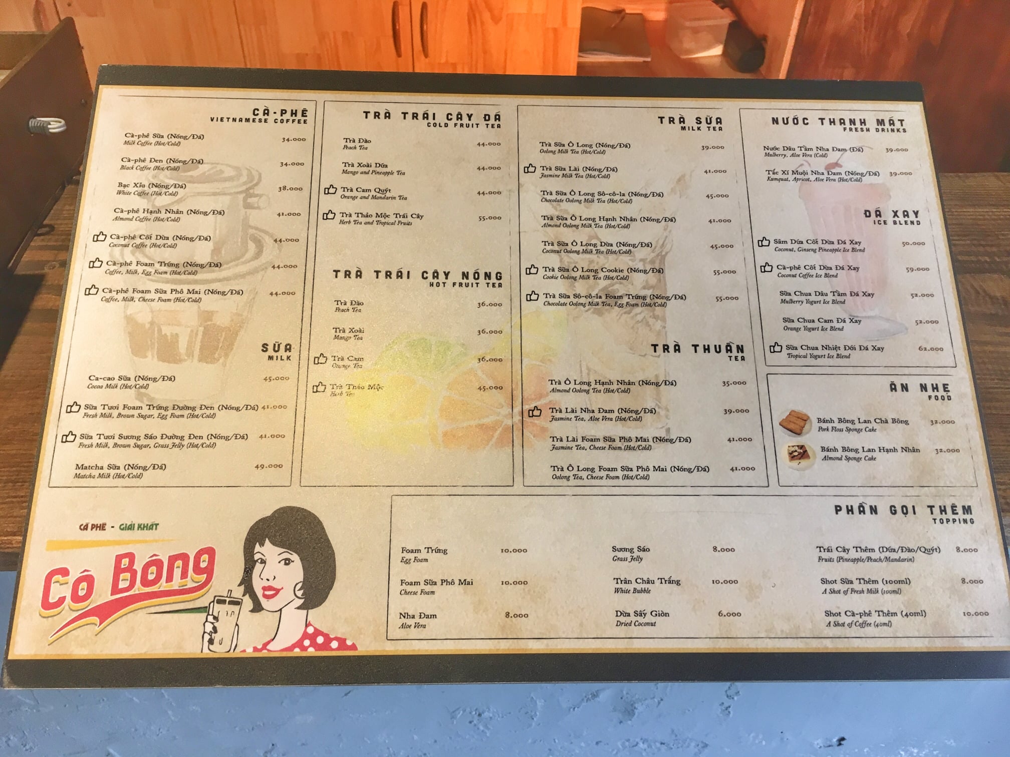 Stop by Miss Bong coffee shop in Da Lat to buy a ticket back to your 11 year old childhood