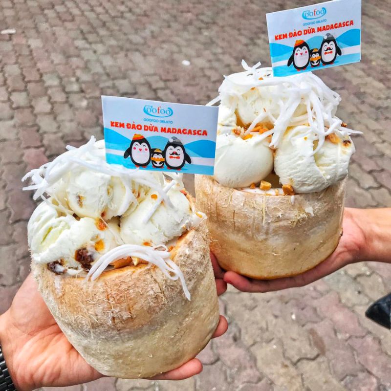 Top 6 places to enjoy Con Dao coconut ice cream right in Hanoi 8