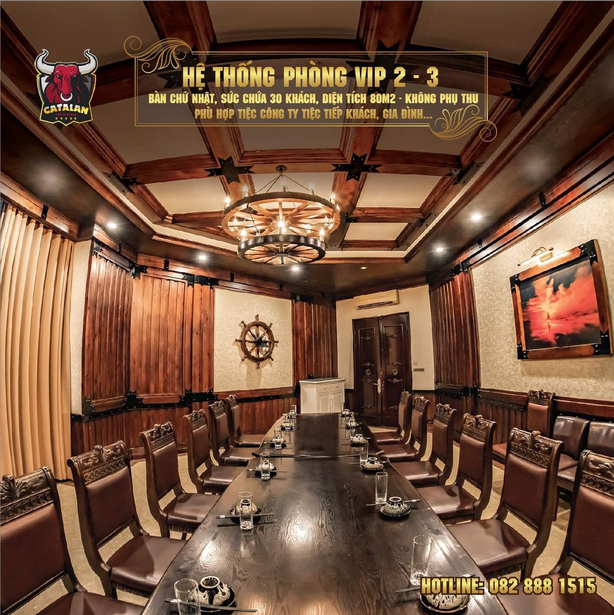 Discover the largest Catalan restaurant World Beer in Hanoi 15