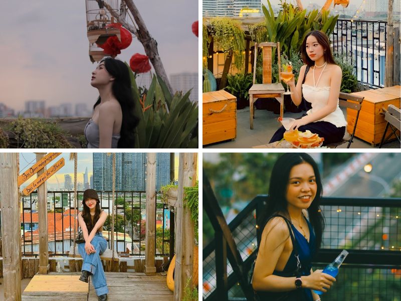 Rooftop Smoke: Extremely enchanting virtual living space in Binh Thanh 2