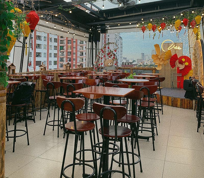 Review Vivu Rooftop, a beautiful place to watch the sunset 3