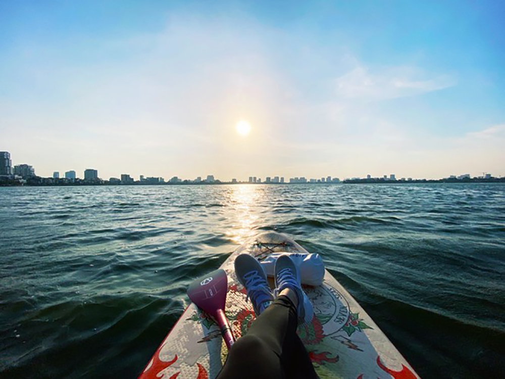 West Lake SUP boating experience and interesting experiences 5