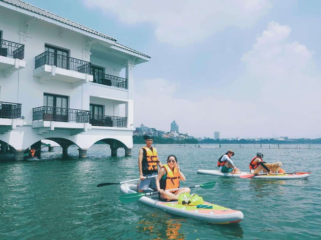 West Lake SUP boating experience and interesting experiences 7