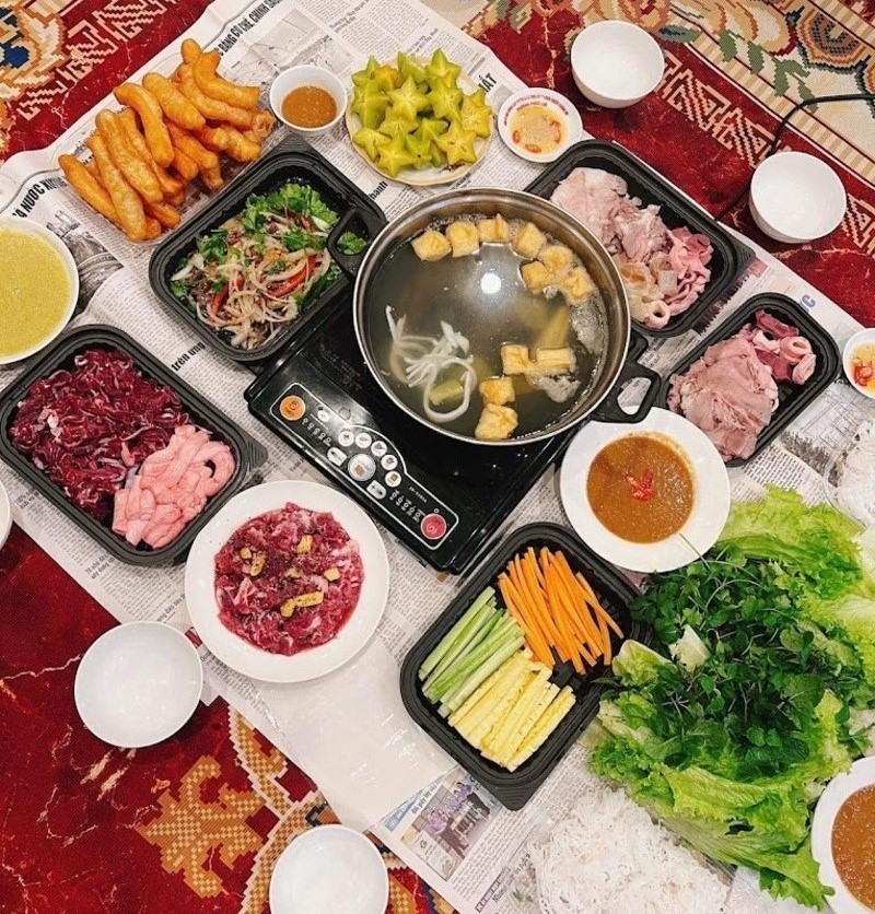 Save now 15 delicious vinegar beef hot pot restaurants in Hanoi 2