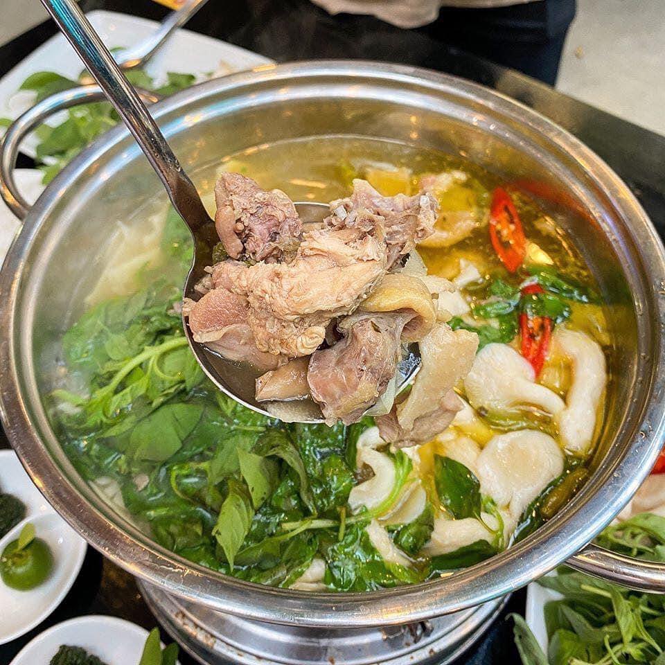 Chicken hotpot with é leaves - Not from Da Lat, but when you come to the flower city, you must try it, funny? 6