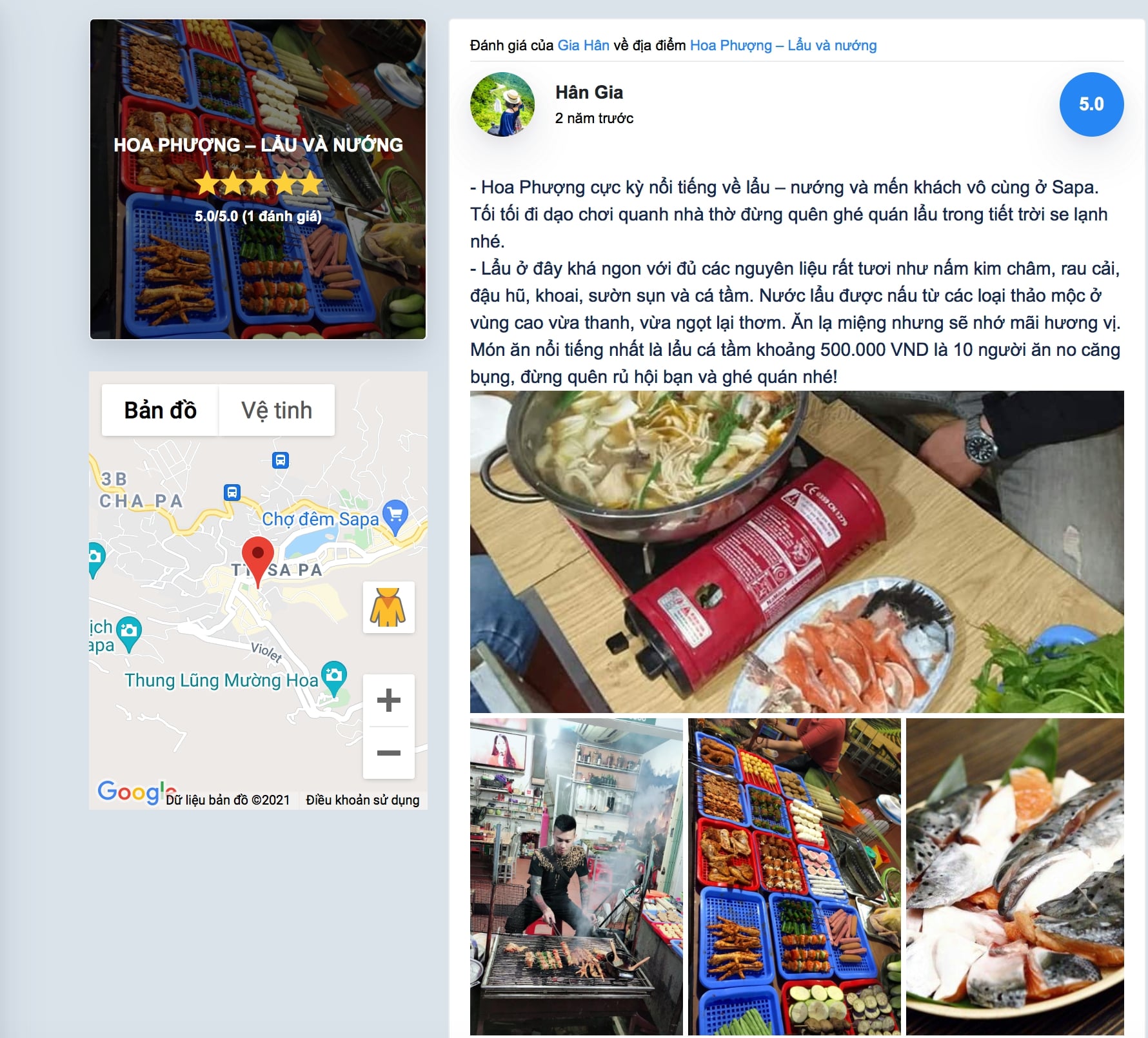 Sapa Hoa Phuong grilled hotpot - Let's explore the island of delicious restaurants that attract customers 19