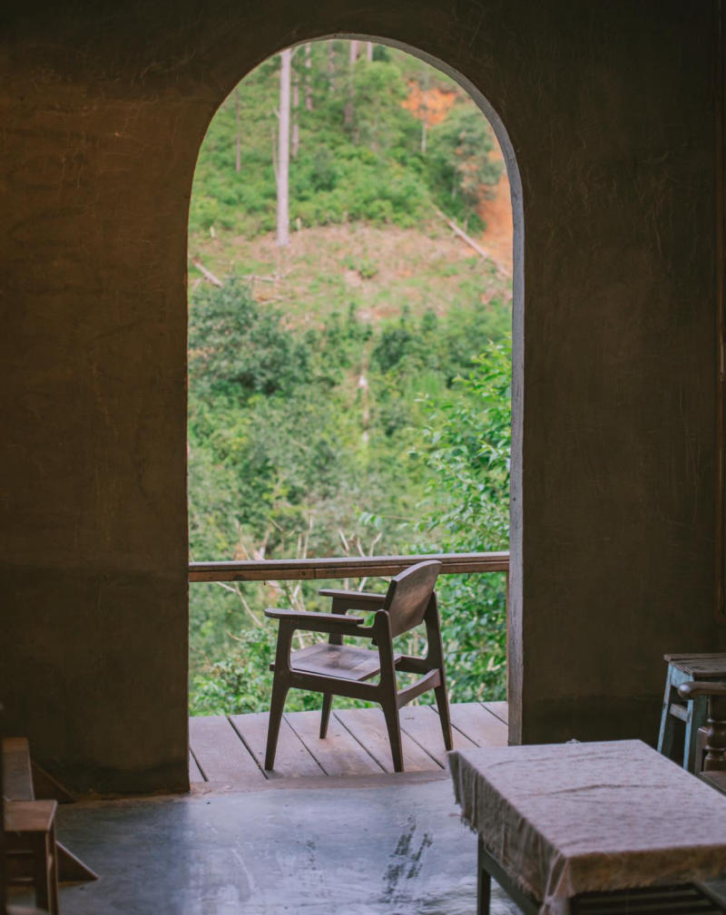 Halfway up the cafe, a small peaceful corner in the middle of romantic mountains and forests 5