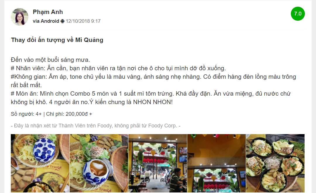 Kitchen Frog Quang Noodles - An irresistible dish when coming to Da Nang 9