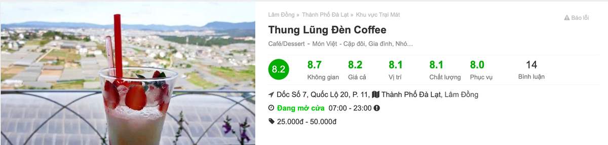 Watch the romantic yellow lantern flowers bloom at Da Lat Valley of Lamps Coffee 12