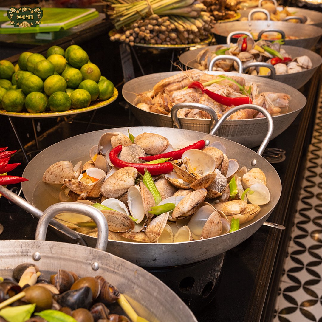 Sen Buffet Restaurant 60 Ly Thai To lemongrass lemonade in the heart of the capital 8