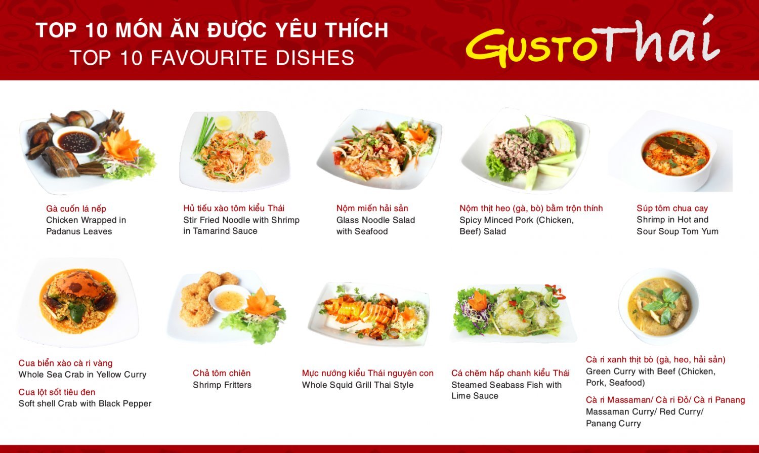 Gusto Thai Restaurant - Place to experience unique Thai cuisine 9