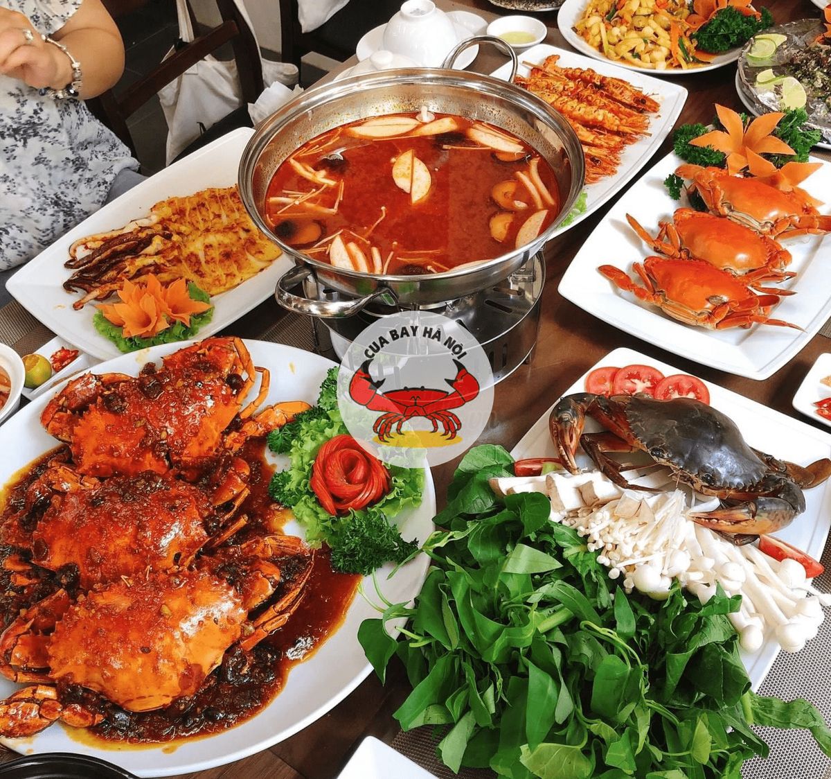 Cua Bay Seafood Restaurant – Quality menu with 14 types of seafood