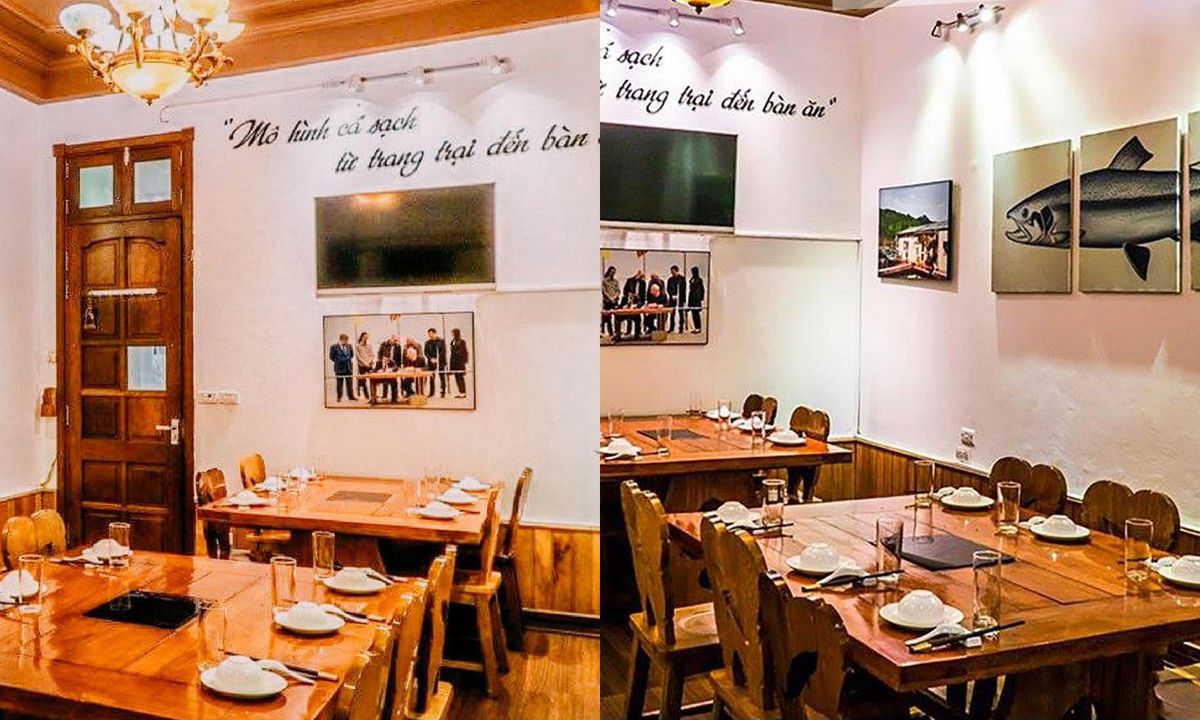 Thac Bac Sapa Restaurant - Address to enjoy delicious fresh salmon and sturgeon 3