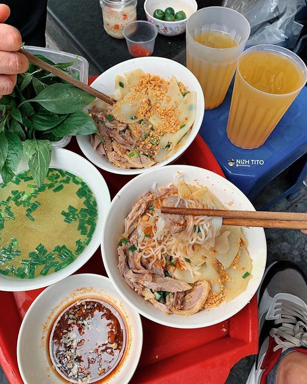 Quickly see the list of 7 famous and delicious Ngan noodle shops in Hanoi 3