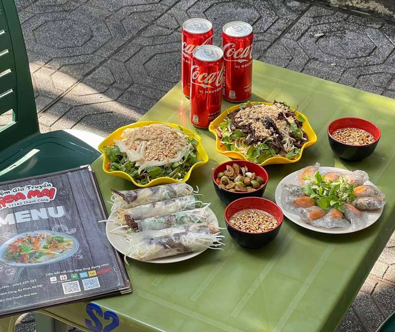 Tips for you: 10 delicious dried beef salad restaurants in Hanoi that are loved by gourmets 13