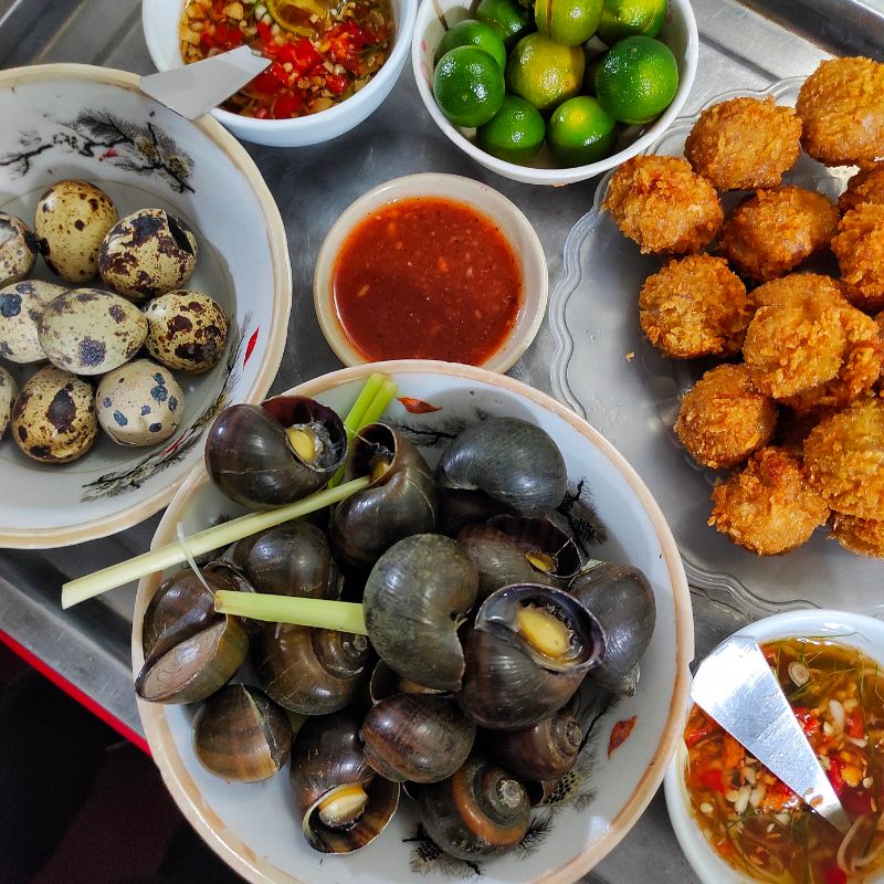 Enjoy boiled snails in Hanoi with top 15 famous delicious restaurants 16
