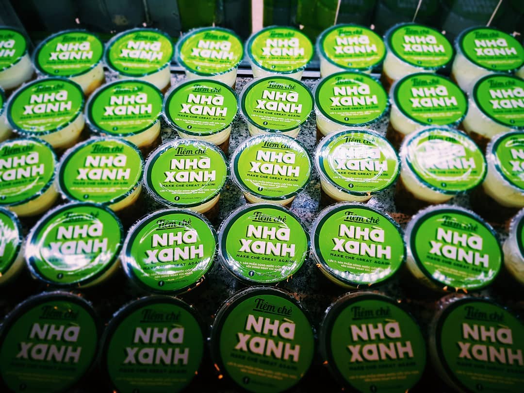 Discovering the buzzing green wall at Nha Xanh Tea Shop in Hanoi 10