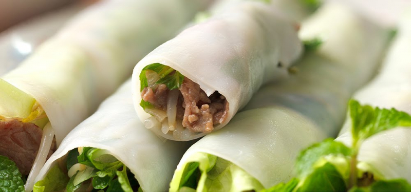 Ngu Xa Pho Roll - A dish that makes diners fascinated every time they have the opportunity to visit Hanoi 3