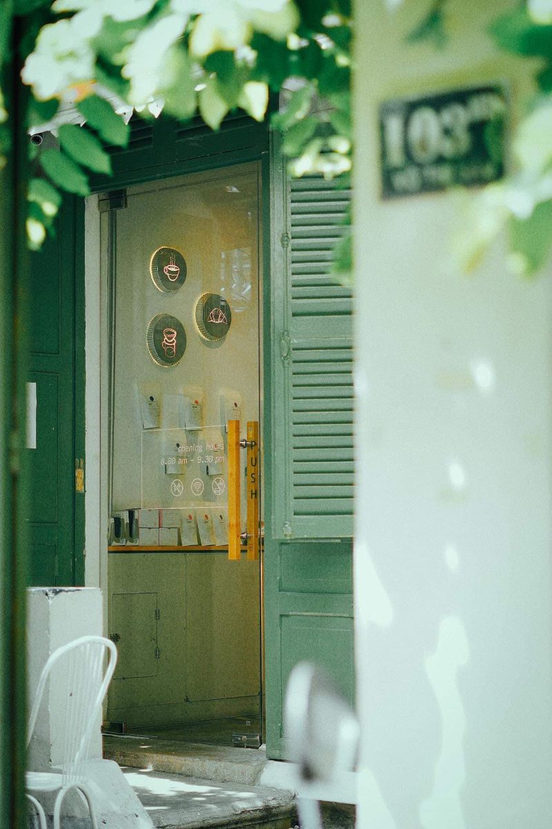 When you go to the coffee shops in District 3, you're sure to have pretty photos to take home