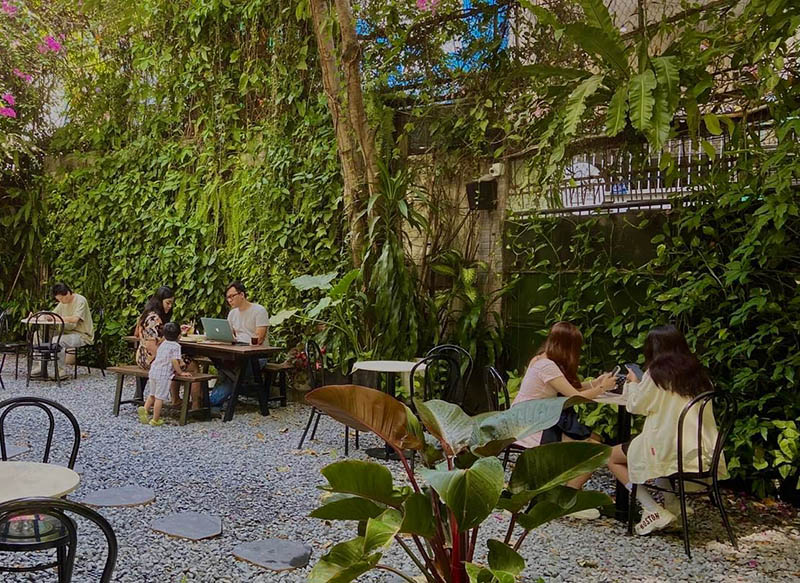 Find peace with 10 garden cafes in District 1 7
