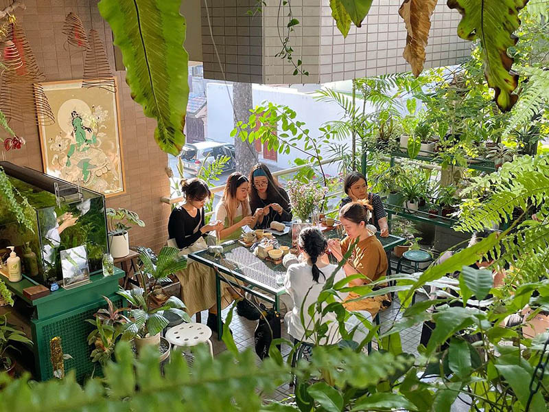 Find peace with 10 garden cafes in District 1 6