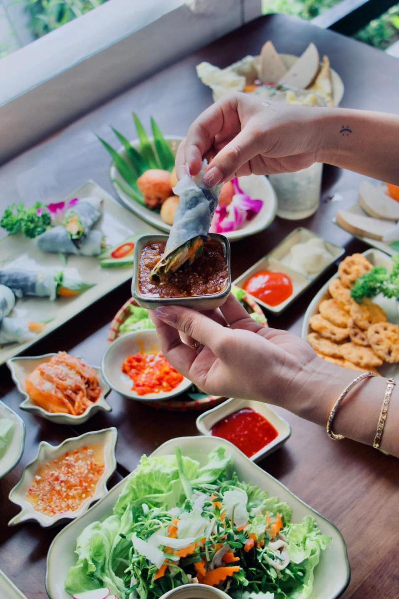 Top 10 famous vegetarian restaurants in Da Nang, cheap, delicious food 9