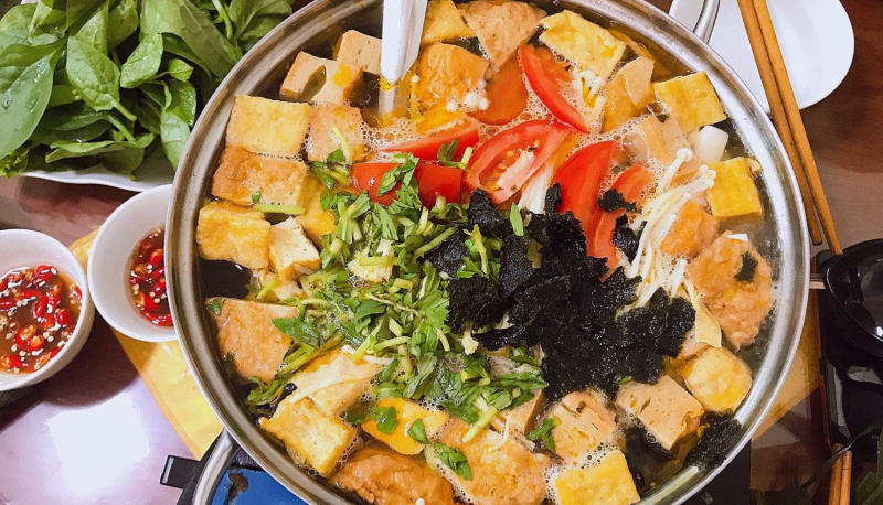 Top 10 famous vegetarian restaurants in Da Nang, cheap, delicious food 10