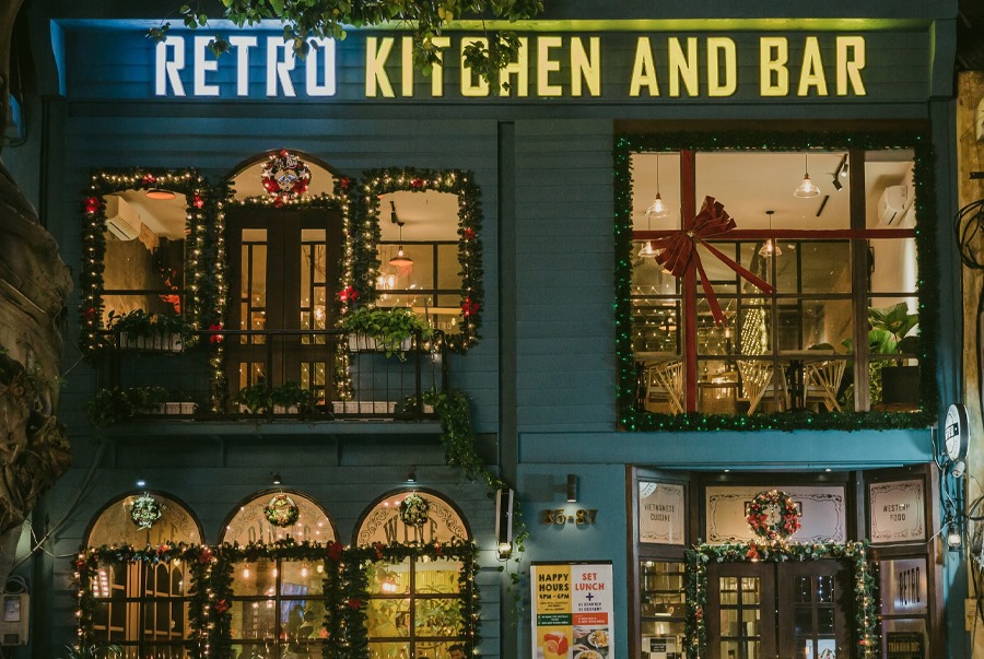 Retro Kitchen and Bar Da Nang - European architecture in the heart of Da Nang 2