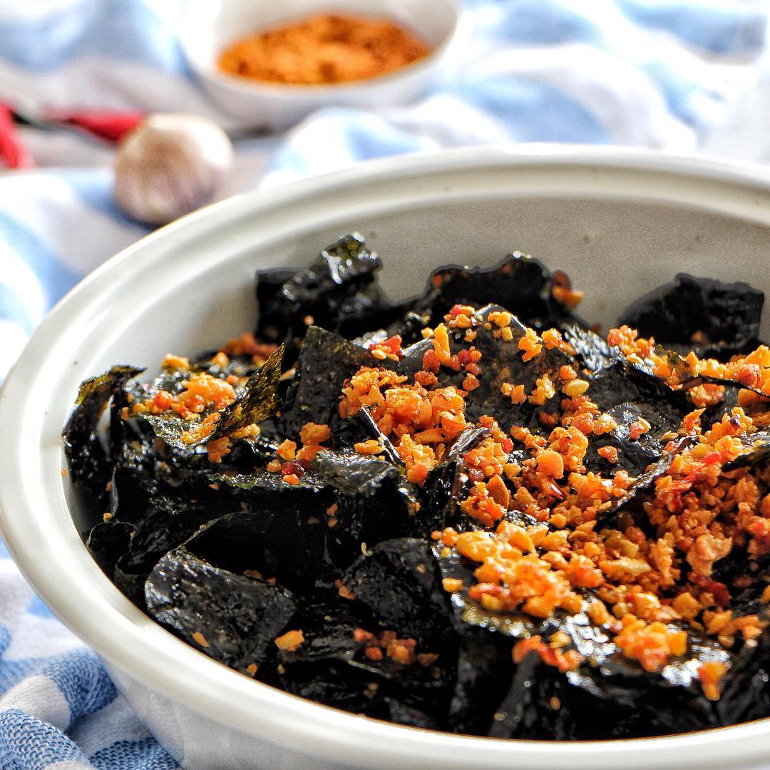 Da Nang garlic seaweed - A snack favored by gourmets 2