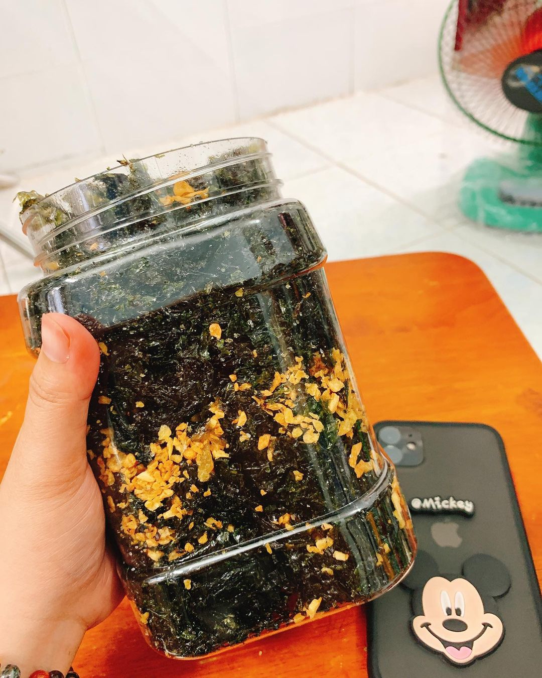 Da Nang garlic seaweed - A snack favored by gourmets 7