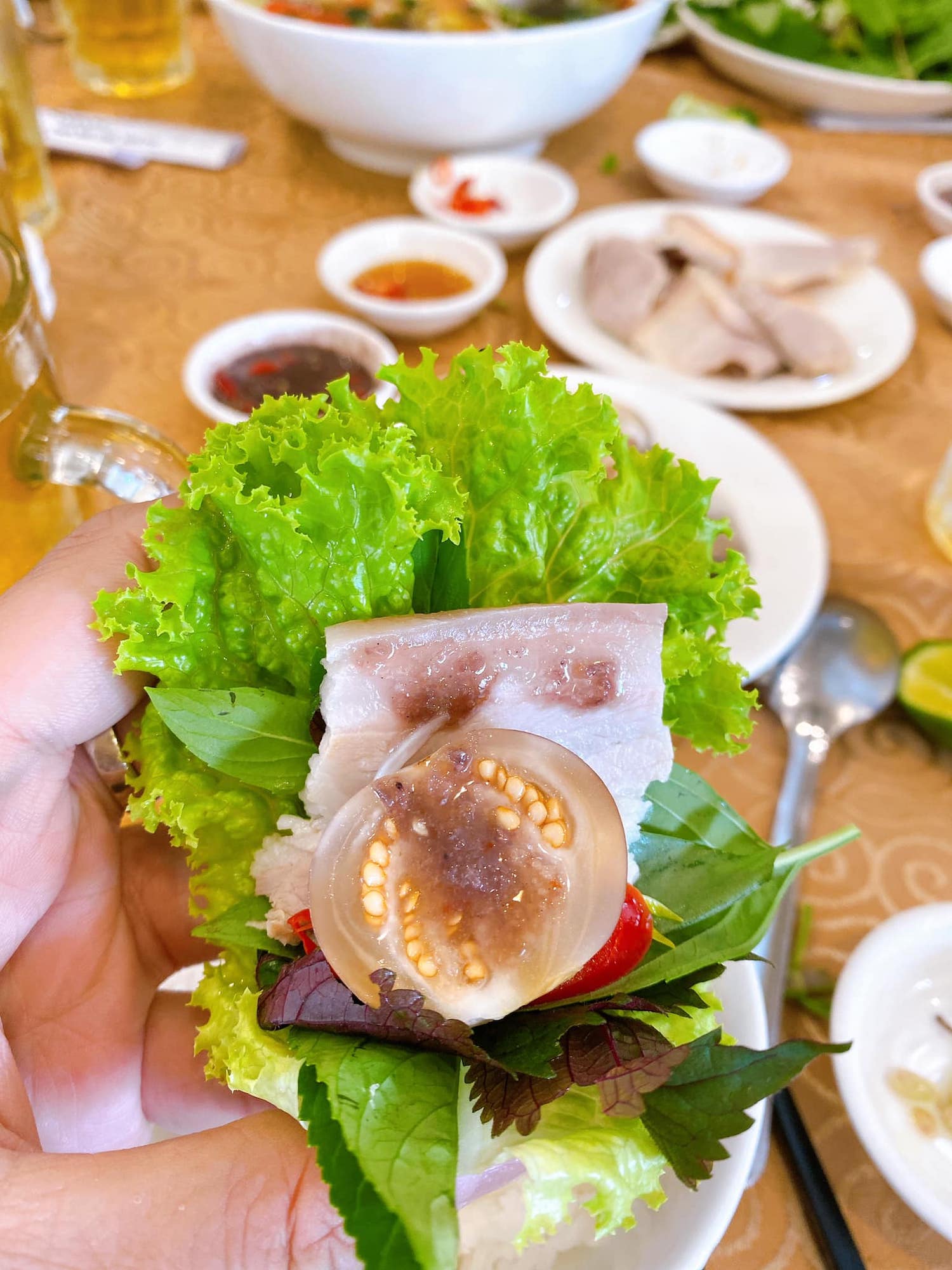 Invite each other to sweep all the famous Da Lat potted rice restaurants in the city of thousands of flowers 5