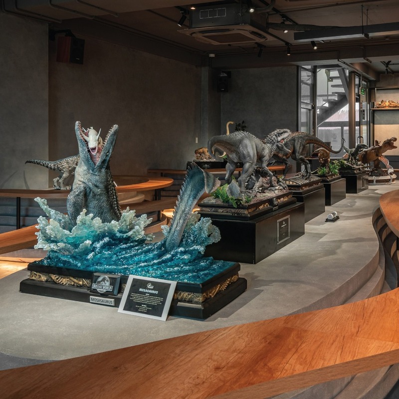 Discover Saurus Coffee & Gallery, a unique dinosaur cafe in Saigon 6