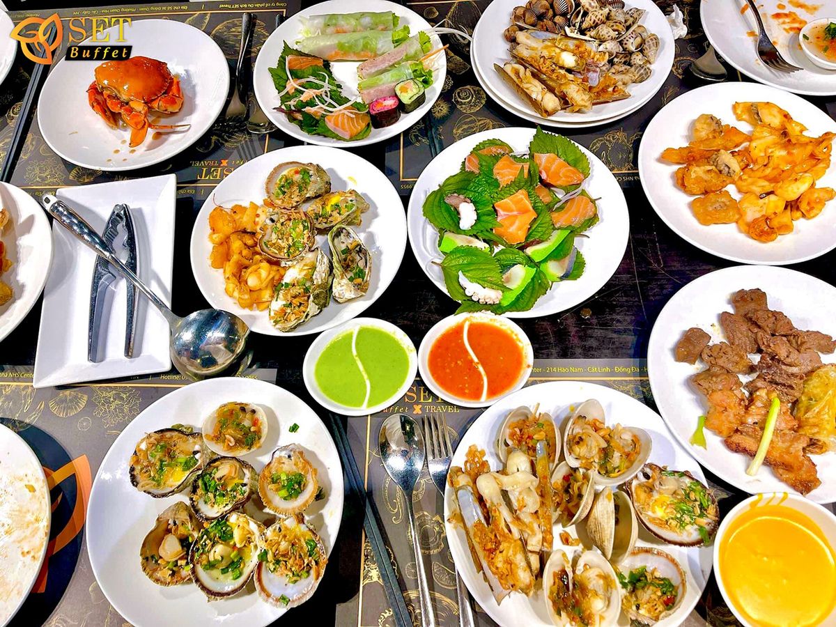 SET Buffet - A place to enjoy premium seafood in Hanoi 6