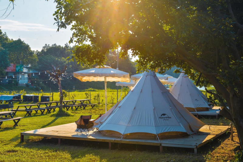 Unique Sixdoong Cafe Camping coffee experience 10