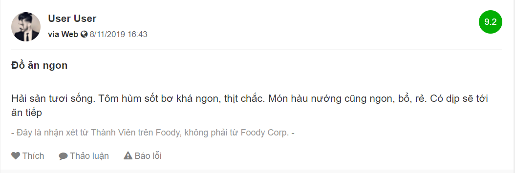 Why should you not miss Ngoc Huong seafood restaurant? 7