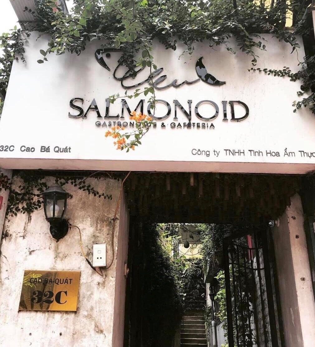 Tam Tac compliments Salmonoid restaurant with European dishes specializing in salmon in Hanoi 2