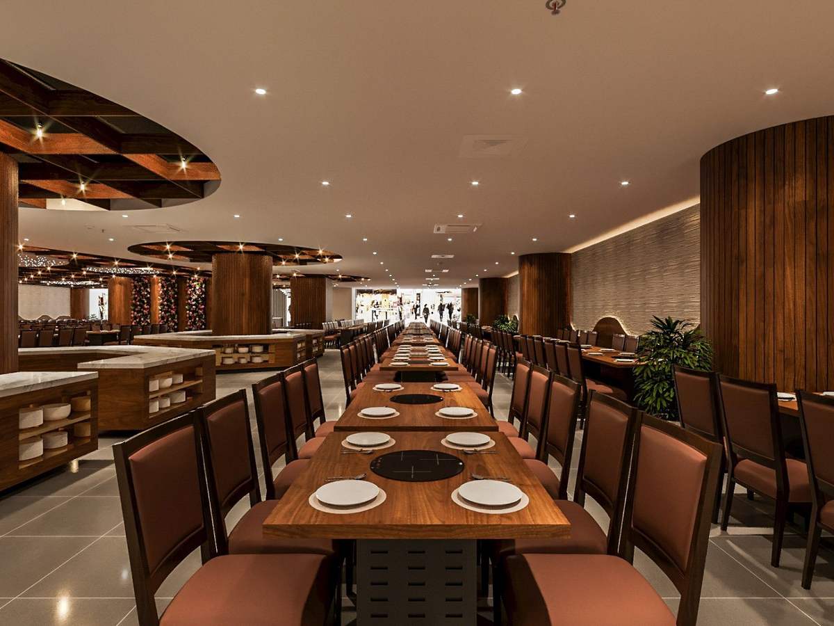 Enjoy delicious seafood at Buffet Poseidon Hanoi 6 restaurant