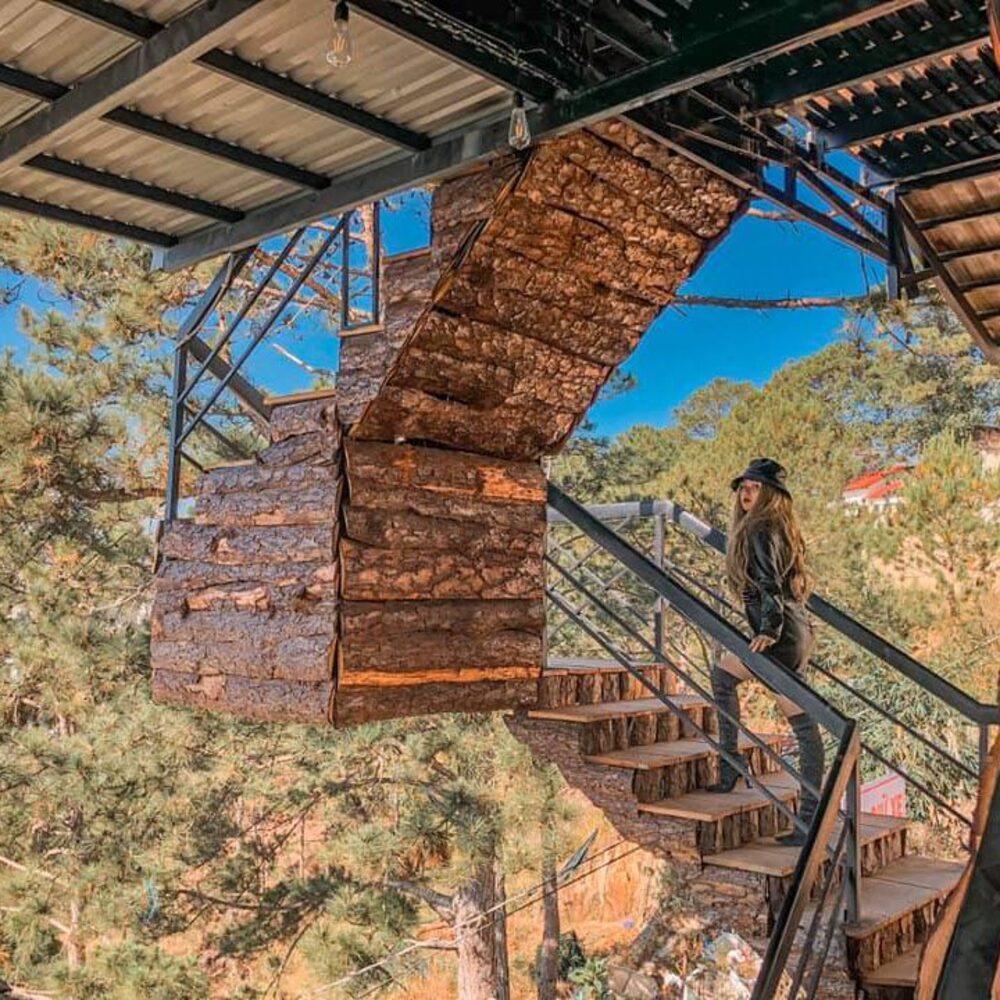 The Leaf Coffee – Enjoy a romantic cup of coffee with a virtual view at Da Lat 12