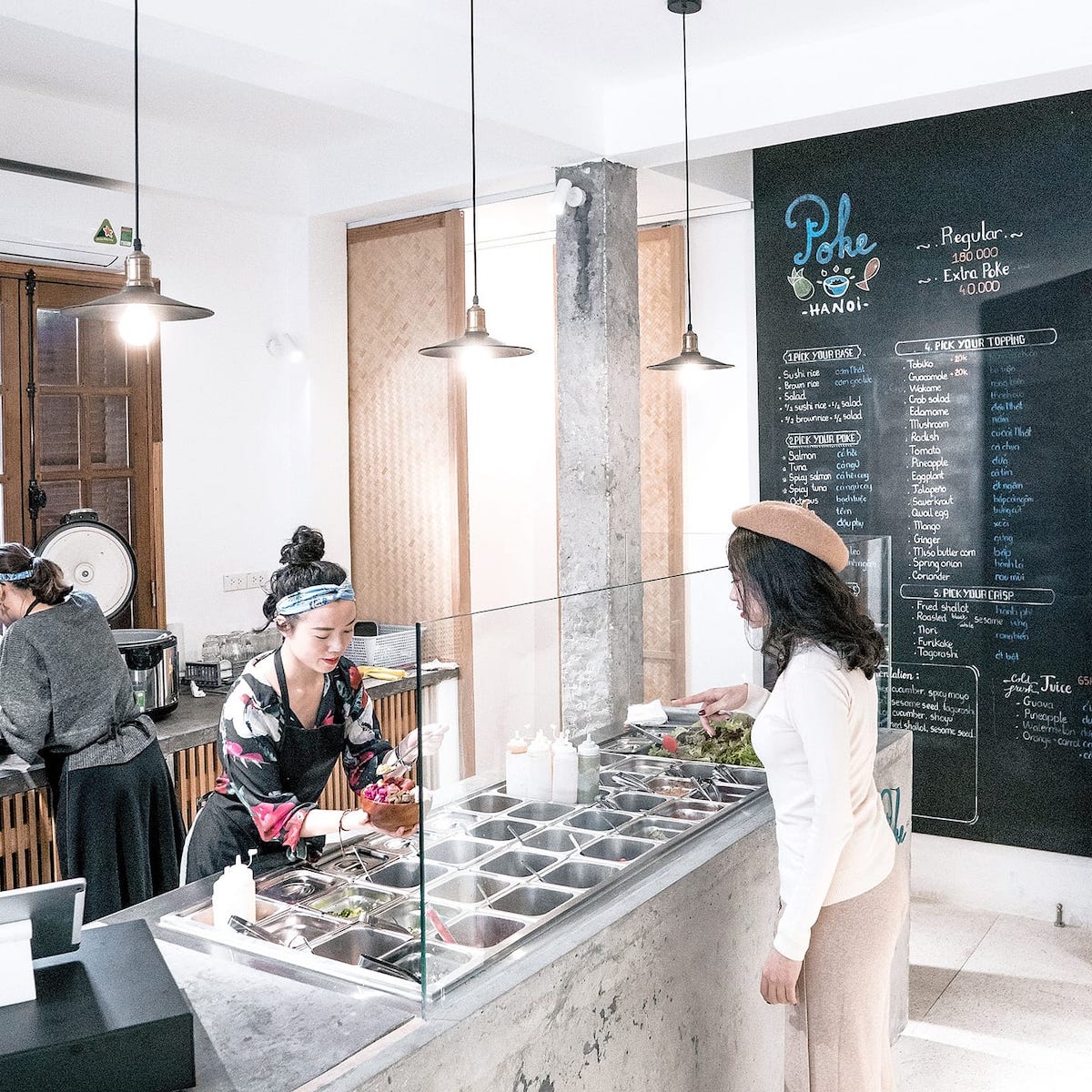 Pursue a 'healthy' lifestyle with Poke Hanoi 7