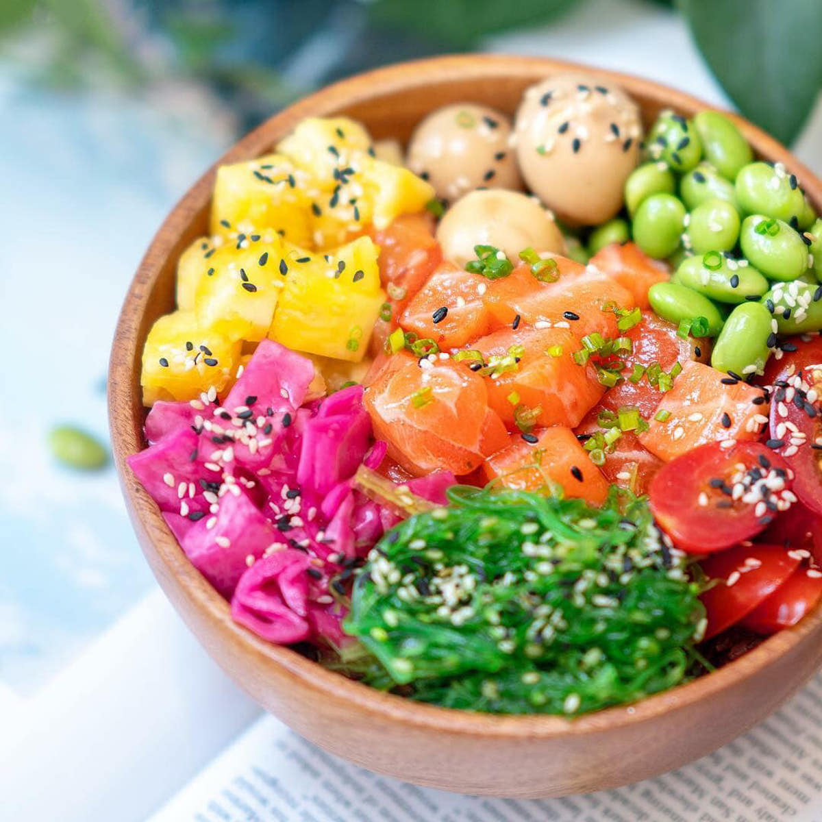 Pursue a 'healthy' lifestyle with Poke Hanoi 9