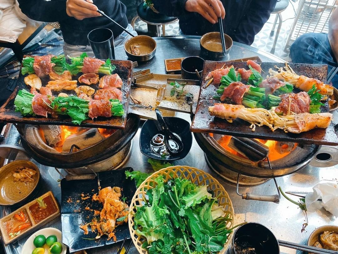 Da Lat tile grilled meat - TOP 6 famous tile grilled restaurants in the foggy country 8