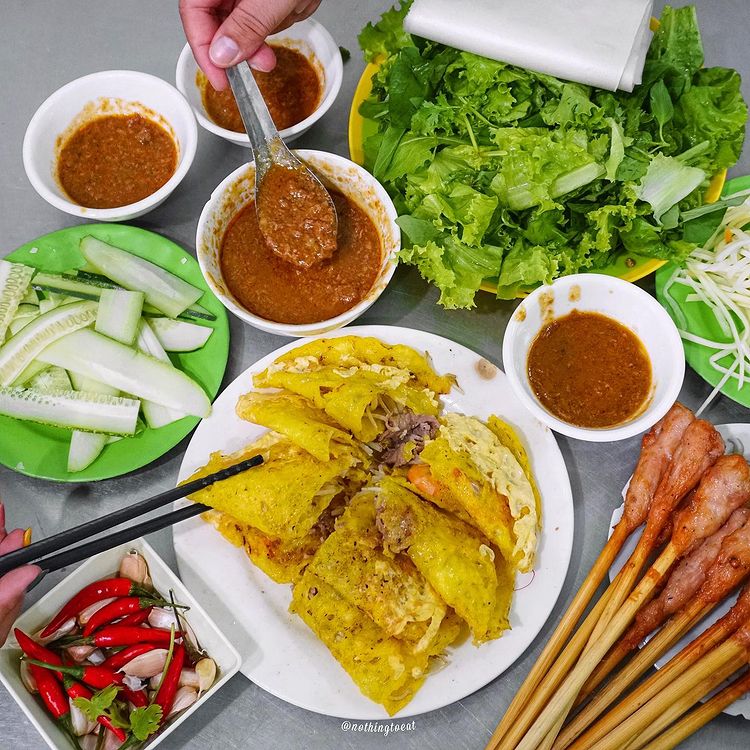 Satisfy yourself with the most delicious Ba Duong pancakes in Da Nang 6