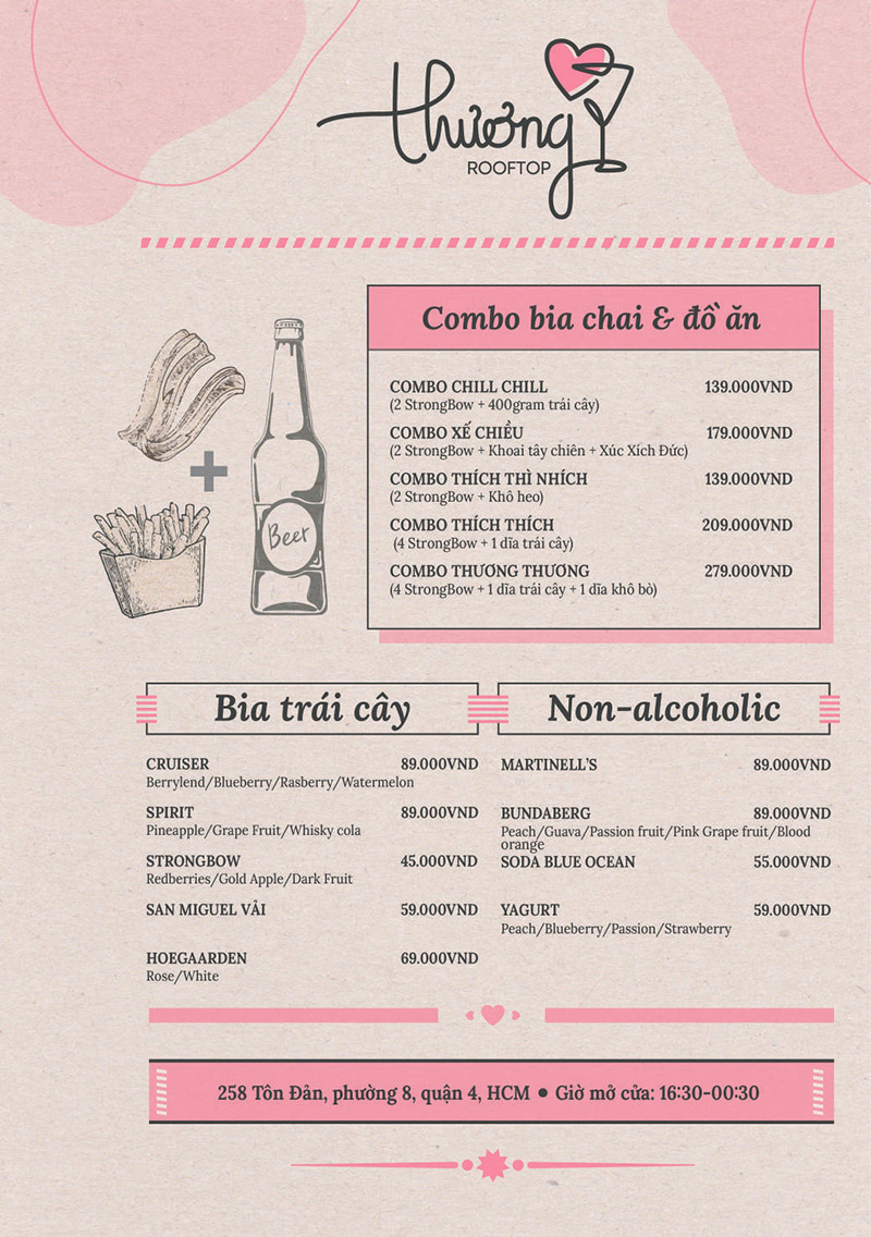 Visit Thuong Rooftop to see the full view of Saigon at night 8