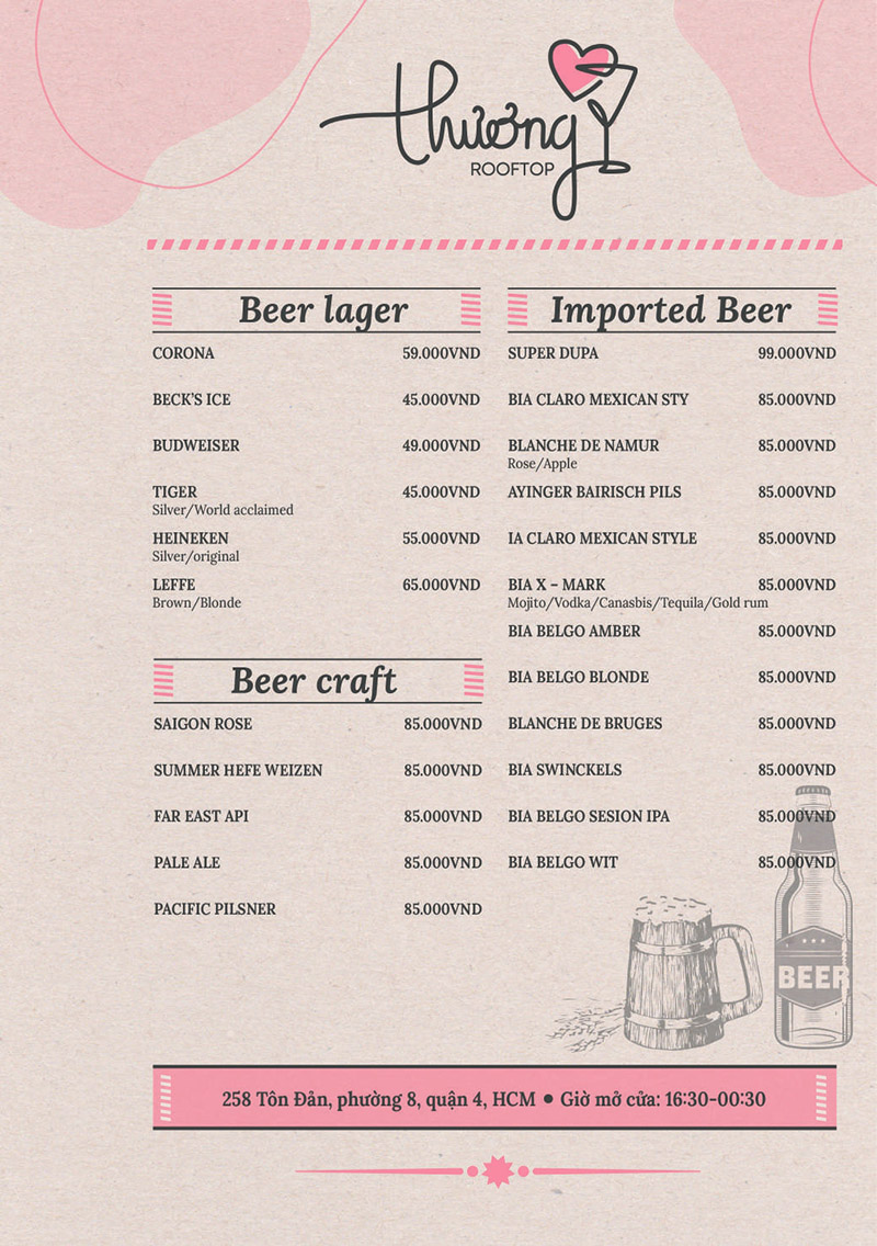 Visit Thuong Rooftop to see the full view of Saigon at night 9