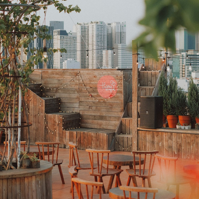Visit Thuong Rooftop to see the full view of Saigon at night 5