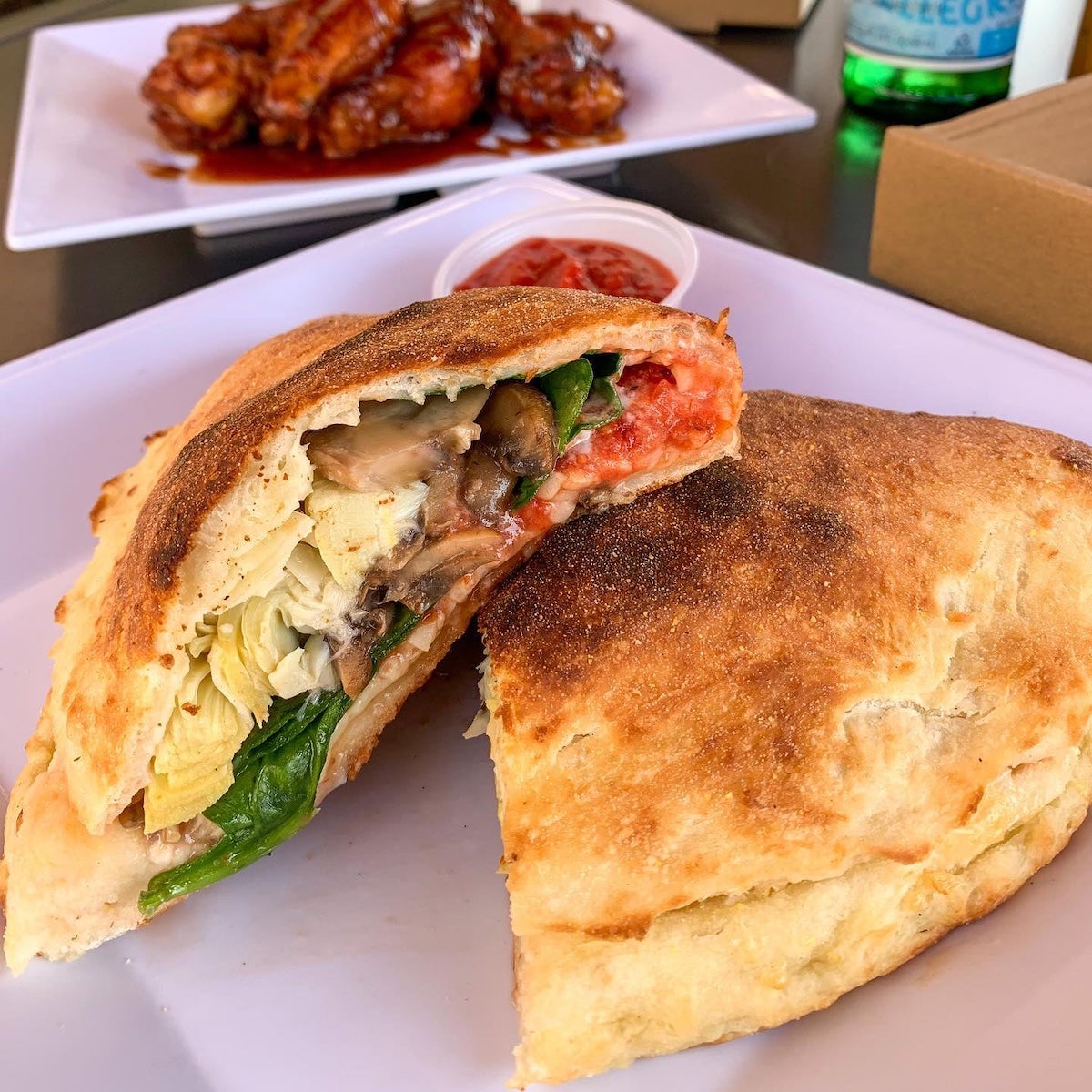Enjoy 'Italian' cuisine at Zpizza - American restaurant chain 5